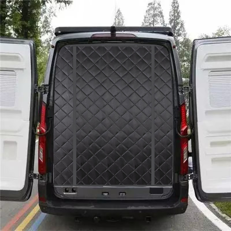 Curtain Curtain - Van-Hintertür-Isoliervorhang, thermischer Verdunkelungsvorhang für Fiat Ducato