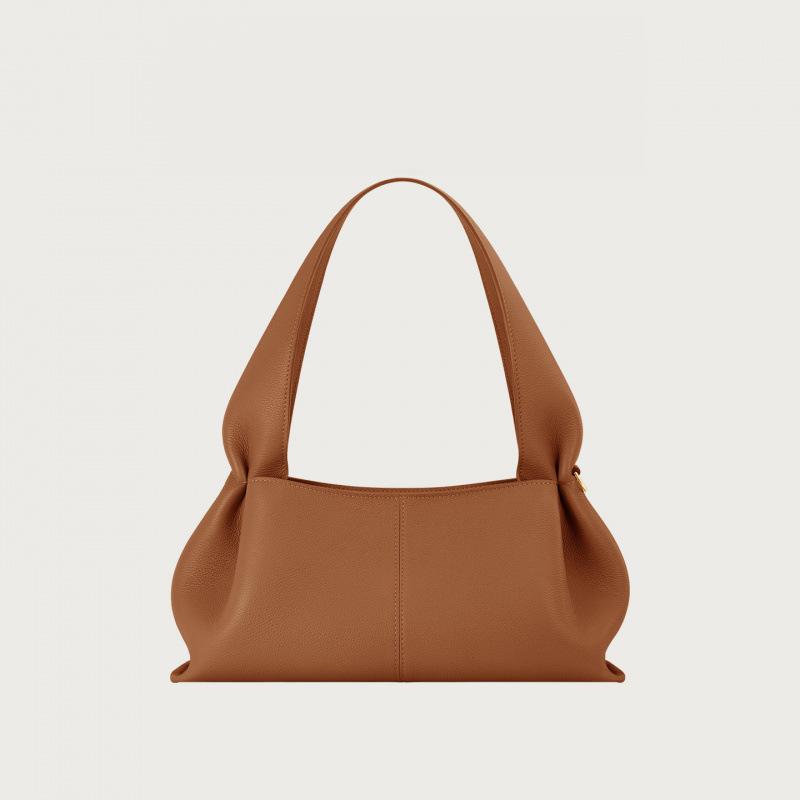 Interior Design High End - 2026 Hochwertige Damen-Designer-Halbmond-Wolken-Tasche mit Litschi-Muster, Schultertasche,