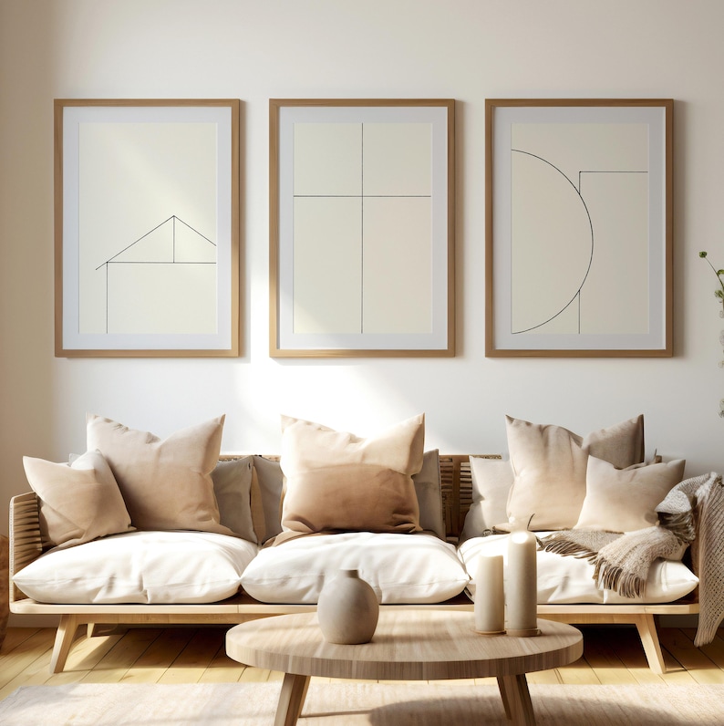 3 teile/satz Christian Jesus K – Abstract Canvas Set Bewertung und Preis
