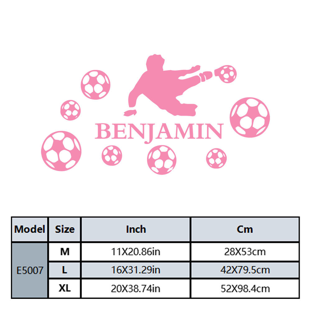1pc Mode Benutzerdefinierte Na – Wall Sticker Bewertung und Preis