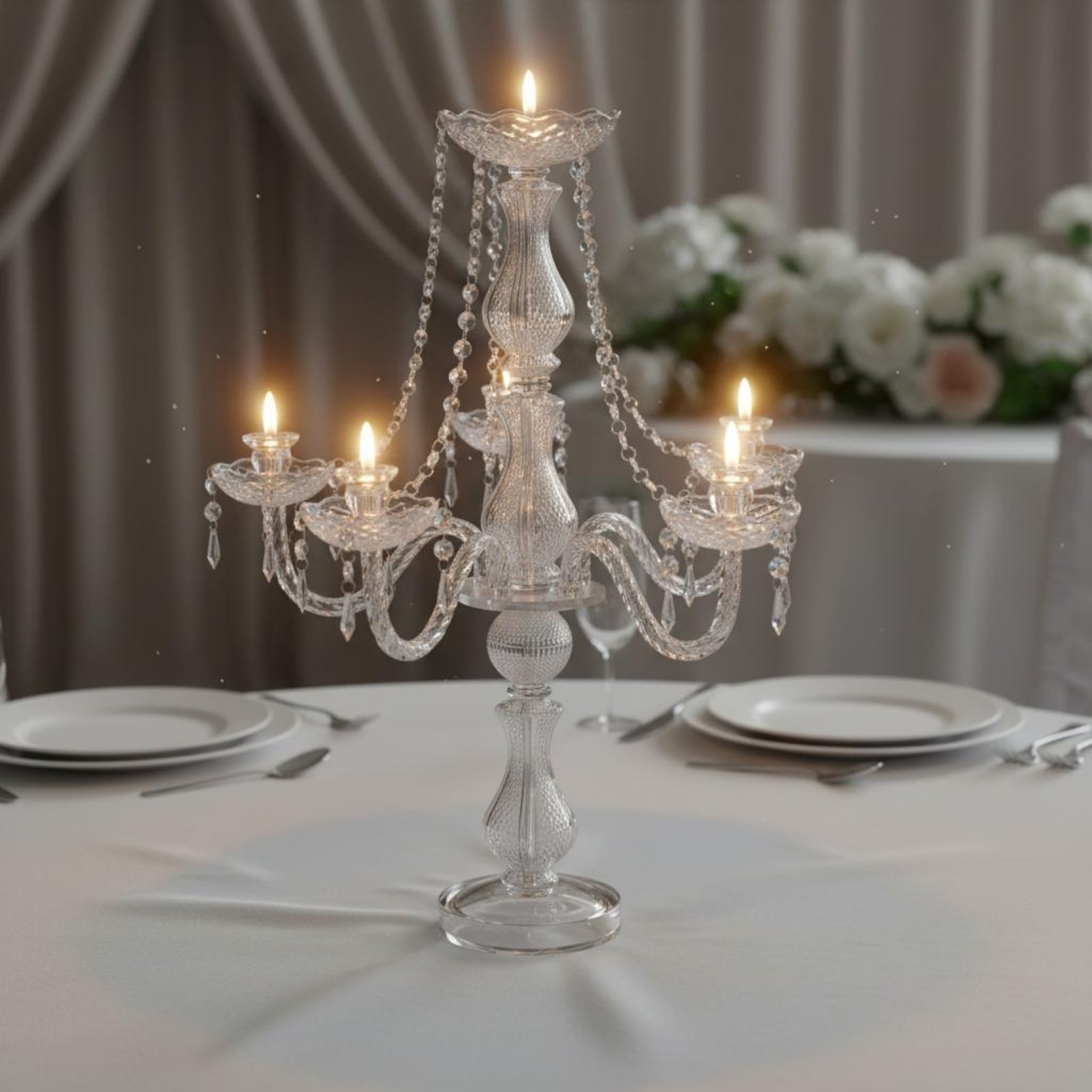 Kristall-Kerzenleuchter Elegan – Candle Holder Decor Bewertung und Preis