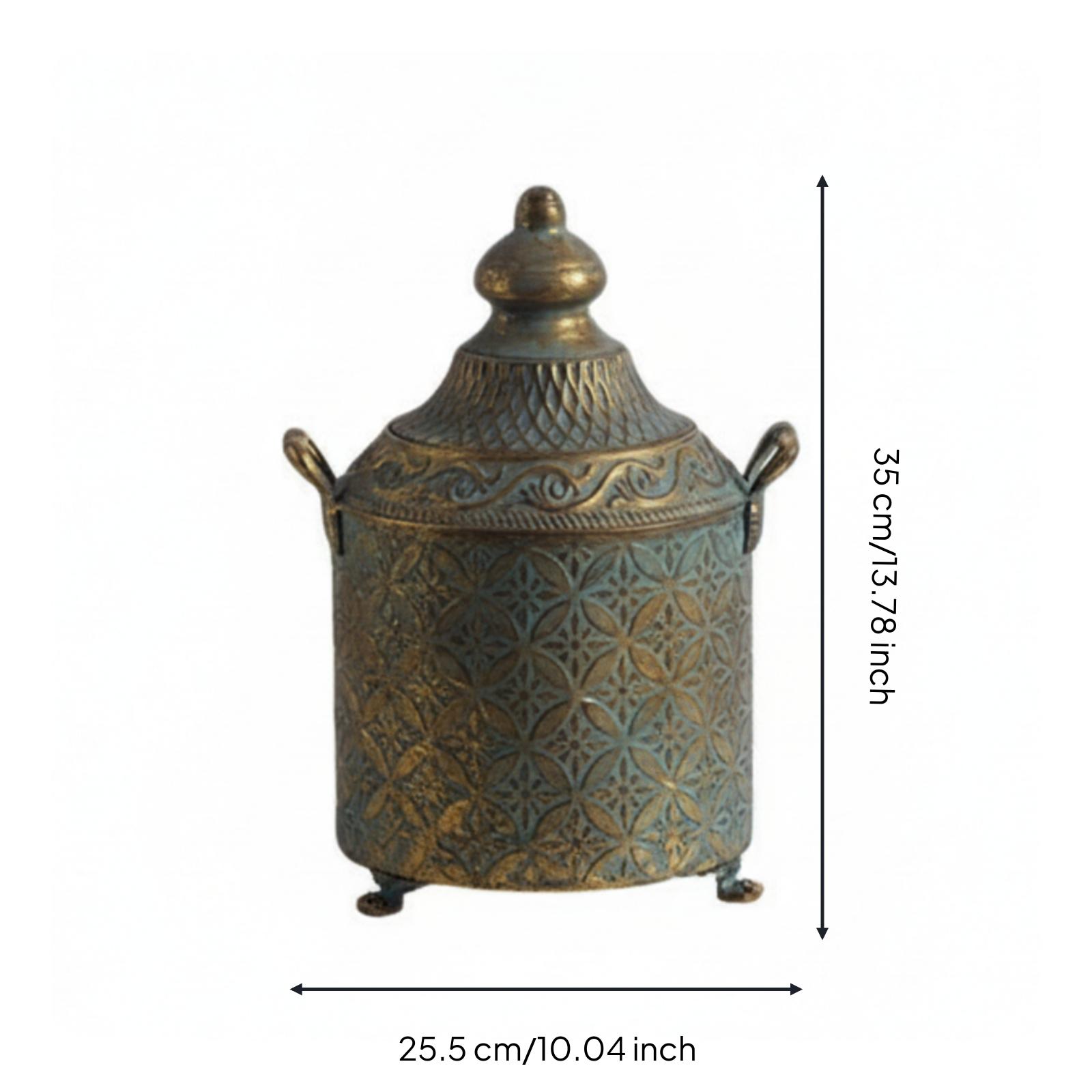 Dekorative Eisenvase, Antik-Go – Vase Decor Bewertung und Preis