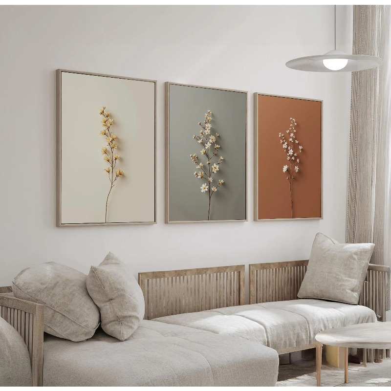 3-teiliges rahmenloses Leinwan – Abstract Canvas Set Bewertung und Preis