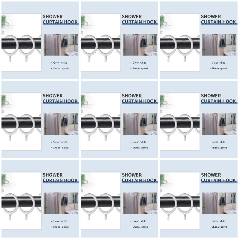 9er-Pack x 20 weiße 25 mm groß – Curtain Curtain Bewertung und Preis