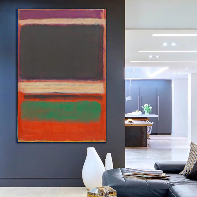 Wanddekoration, Mark Rothko Po – Abstract Canvas Set Bewertung und Preis